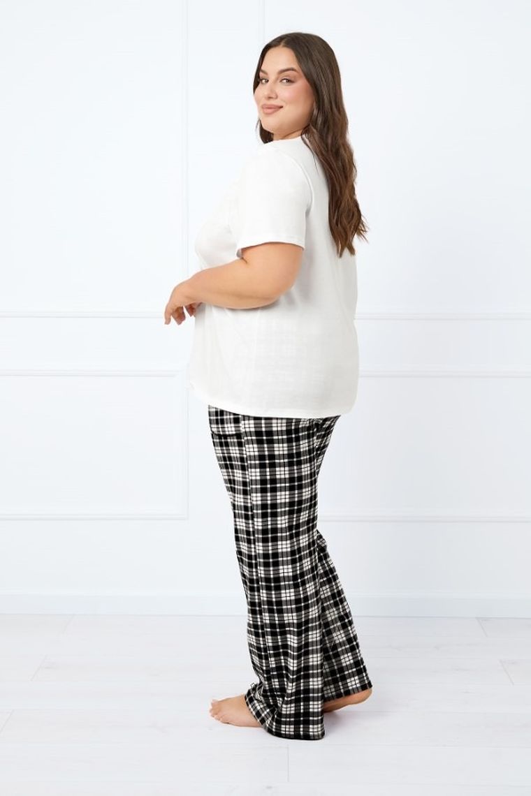 Dół od piżamy damski, plus size, mix, Italian Fashion