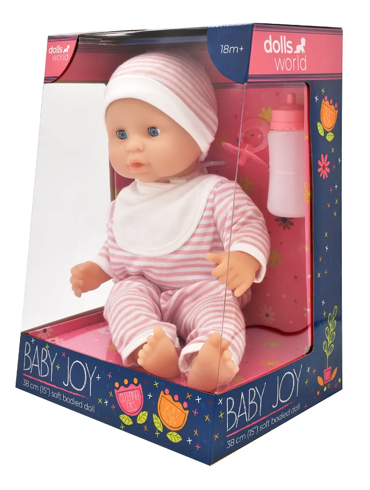 DollsWorld, Baby Joy, lalka bobas, 38 cm