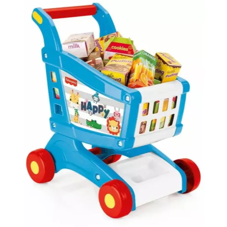 Dolu, Fisher-Price, wózek sklepowy z akcesoriami