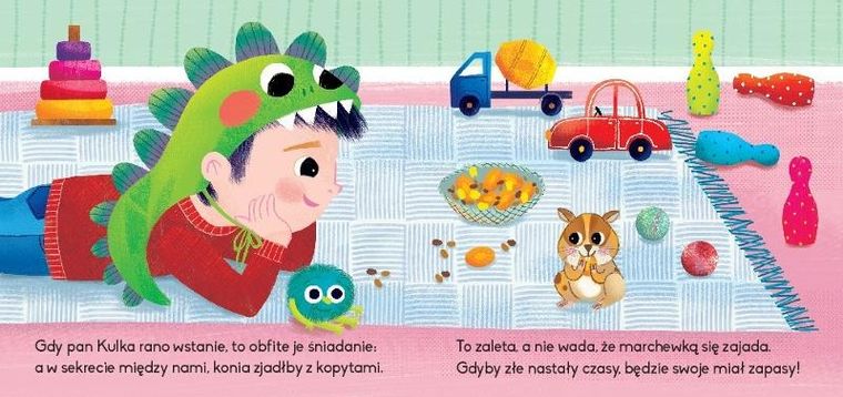 Dom chomika Kulki. Maluchy kochają zwierzaki