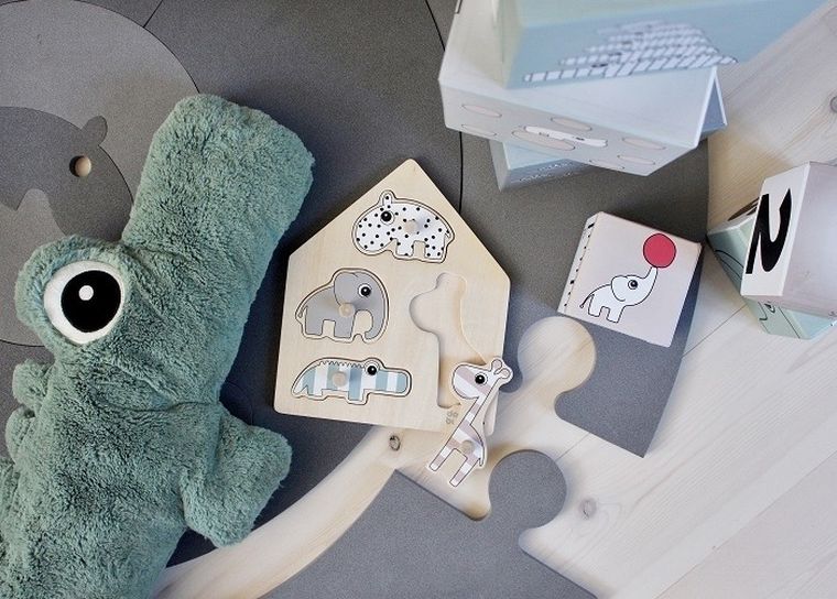 Done by Deer, Krokodyl, maskotka, green