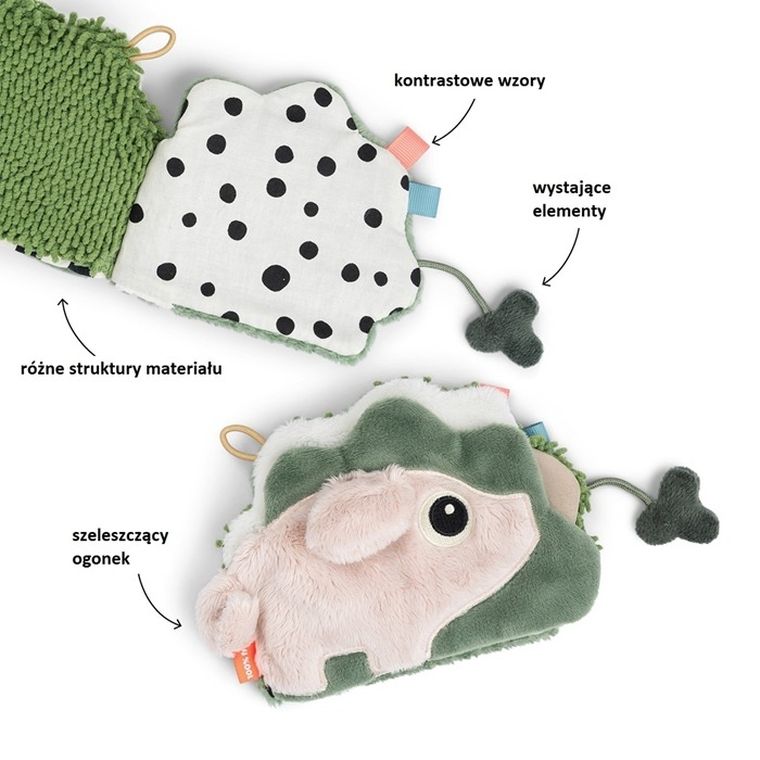 Done By Deer, Tiny Farm, książeczka sensoryczna