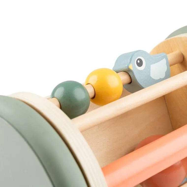 Done by Deer, zabawka aktywizująca z lusterkiem, Birdee