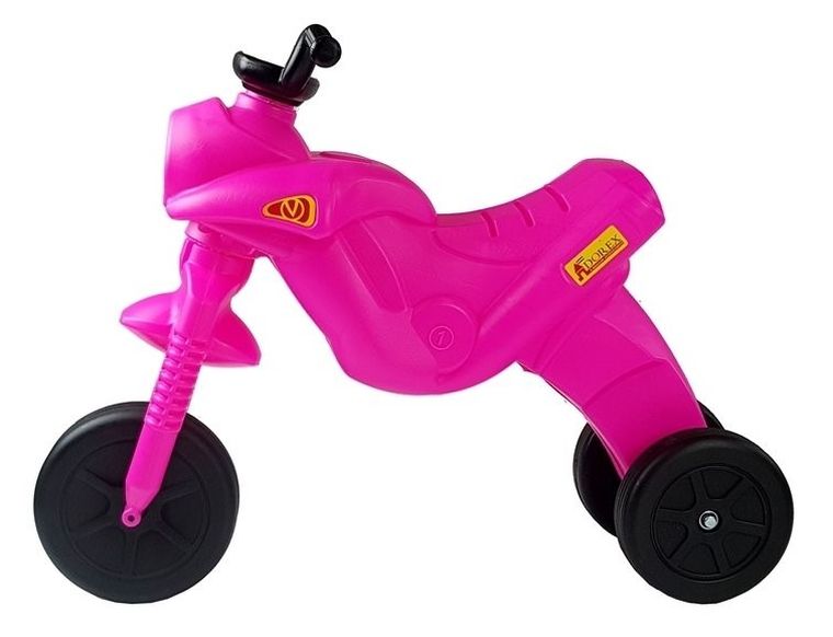 Dorex, Enduro, motorek biegowy, jeździk trójkołowy, różowy