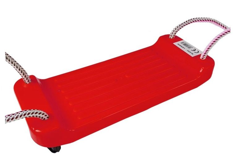 Dorex, ogrodowa huśtawka deska plastikowa, czerwona