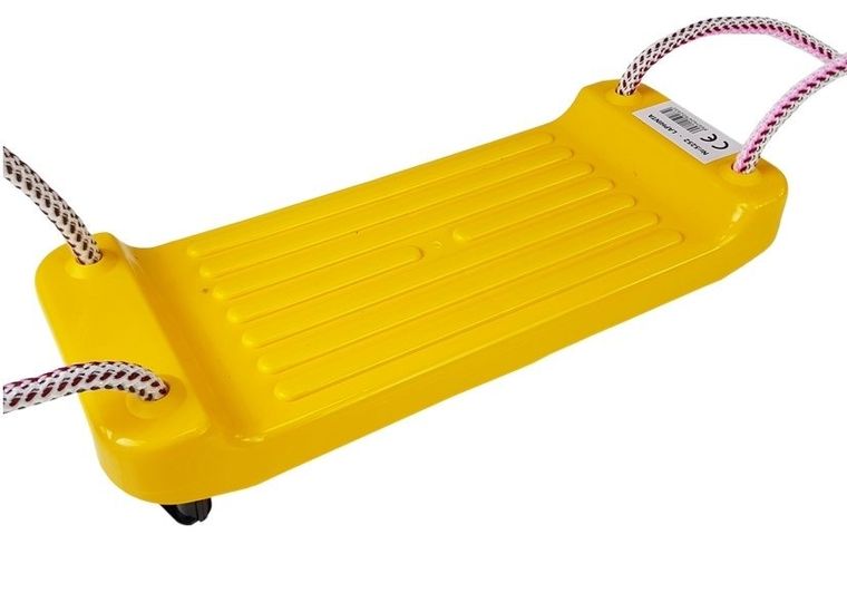 Dorex, ogrodowa huśtawka deska plastikowa, żółta