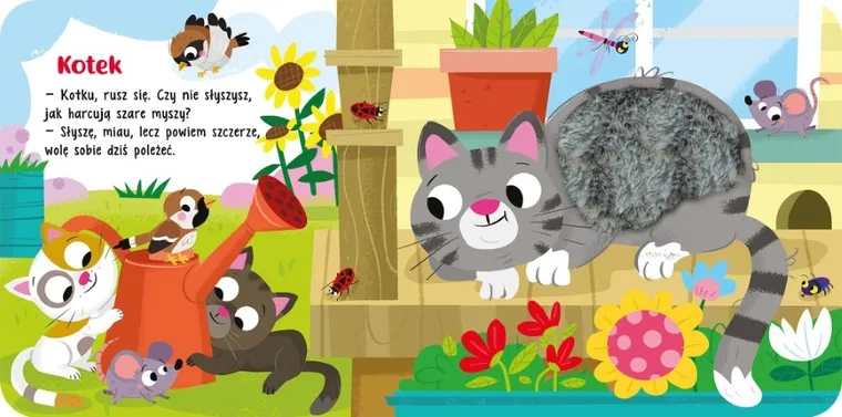 Dotknij i poczuj. Zwierzęta na wsi