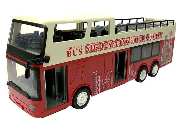 Double E, Autobus Piętrowy, pojazd zdalnie sterowany, 1:18