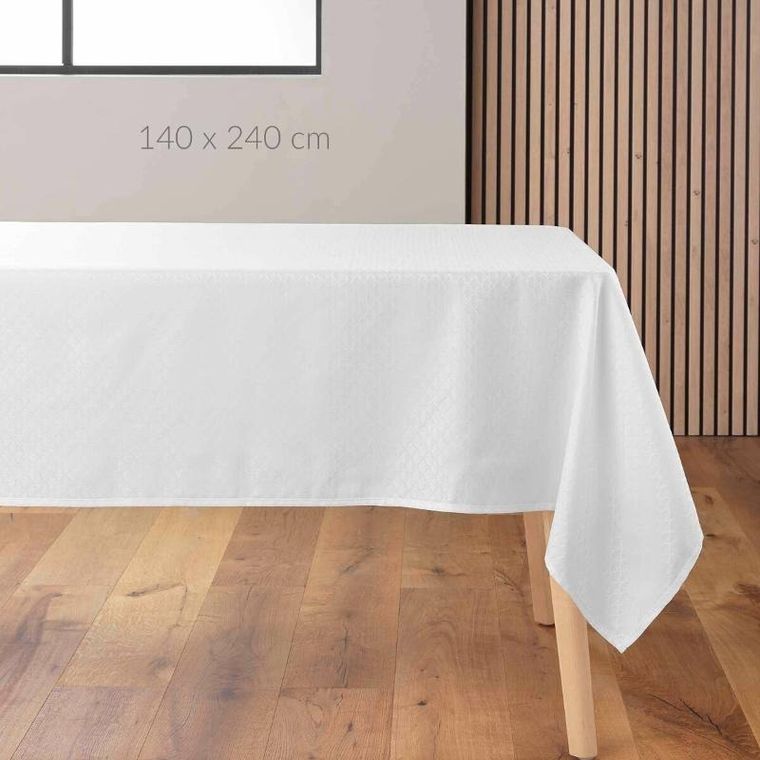 Douceur D'intérieur, Artea, obrus na stół z delikatnym wzorem, 140-240 cm
