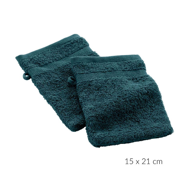 Douceur D'intérieur, Celadon, zestaw rękawic do twarzy i ciała, 15-21 cm