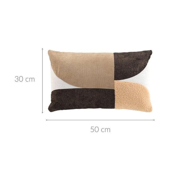 Douceur D'intérieur, dekoracyjna poduszka w asymetryczne wzory, 30-50 cm