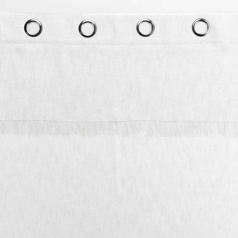 Douceur d'intérieur, firanka na przelotkach z frędzlami, Eleania, 140-240 cm