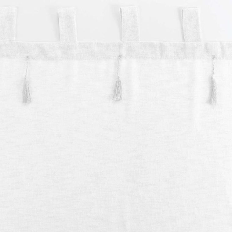 Douceur d'intérieur, firanka z ozdobnymi pomponami, Dalila, 140-240 cm