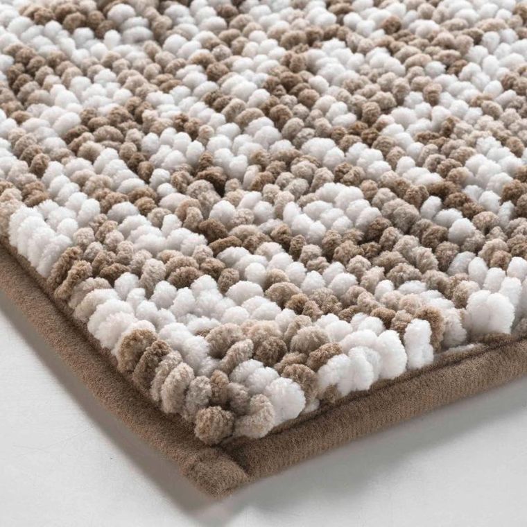 Douceur D'intérieur, Friza, dywanik łazienkowy z mikrofibry, 45-75 cm