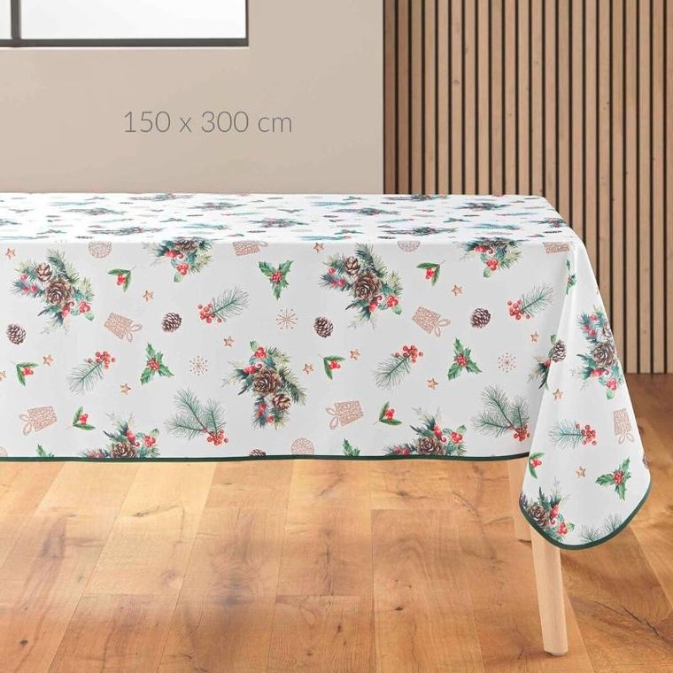 Douceur D'intérieur, Hollystar, obrus na stół ze świątecznym motywem
