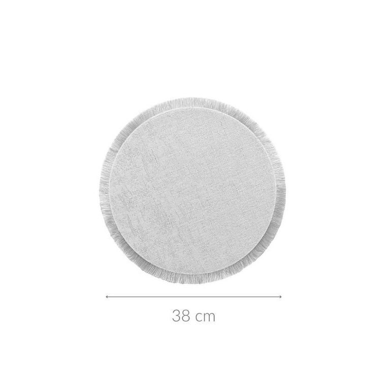 Douceur D'intérieur, Joalie, błyszcząca podkładka na stół, średnica 38 cm