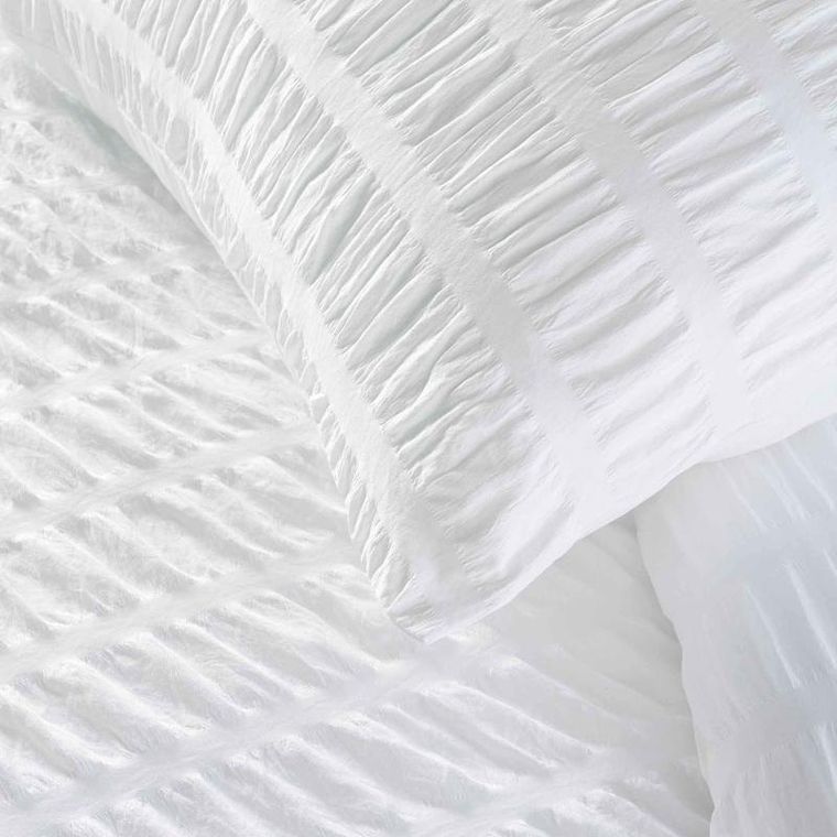 Douceur d'intérieur, komplet pościeli z mikrofibry pościelowej, Plissia, 240-220 cm