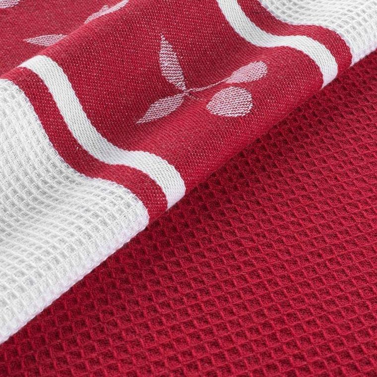 Douceur d'intérieur, komplet ściereczek kuchennych, 50-70 cm, Cerisette