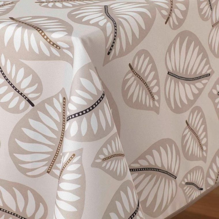 Douceur d'intérieur, kwadratowy obrus poliestrowy z nadrukiem, Alma, 150-150 cm