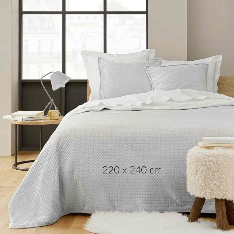 Douceur D'intérieur, Mylene, narzuta na łóżko i poszewki na poduszki, 220-240 cm