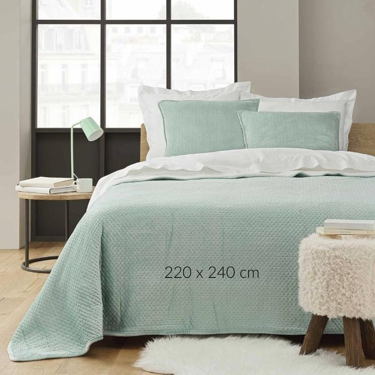 Douceur D'intérieur, Mylene, narzuta na łóżko i poszewki na poduszki, 220-240 cm