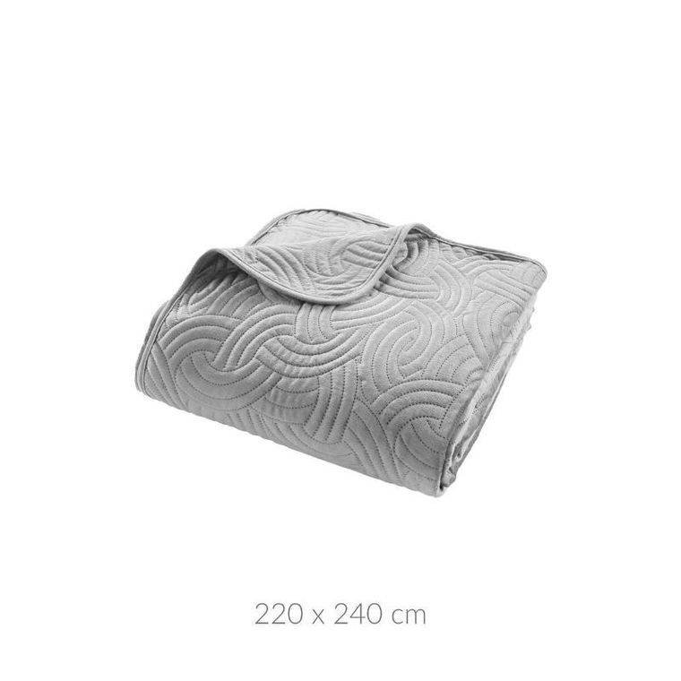 Douceur D'intérieur, narzuta na łóżko i 2 poszewki na poduszki, 220-240 cm