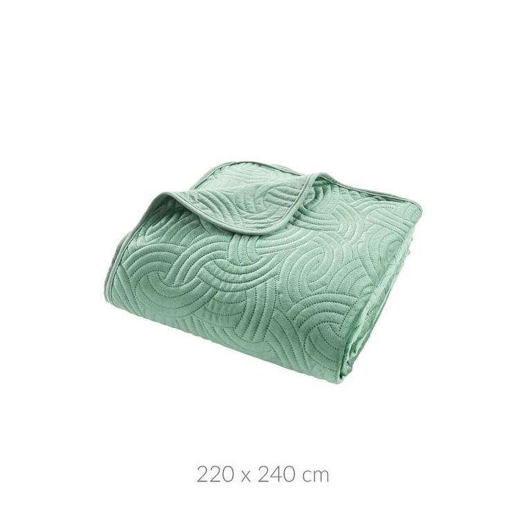 Douceur D'intérieur, narzuta na łóżko i 2 poszewki na poduszki, 220-240 cm