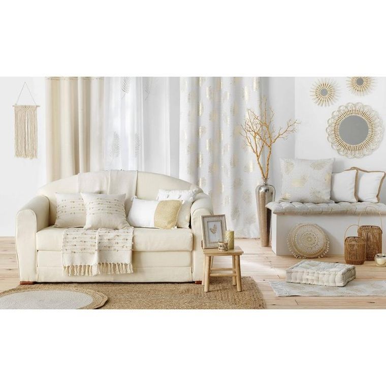 Douceur d'intérieur, nowoczesne firany do salonu, Palmeor, 140-240 cm