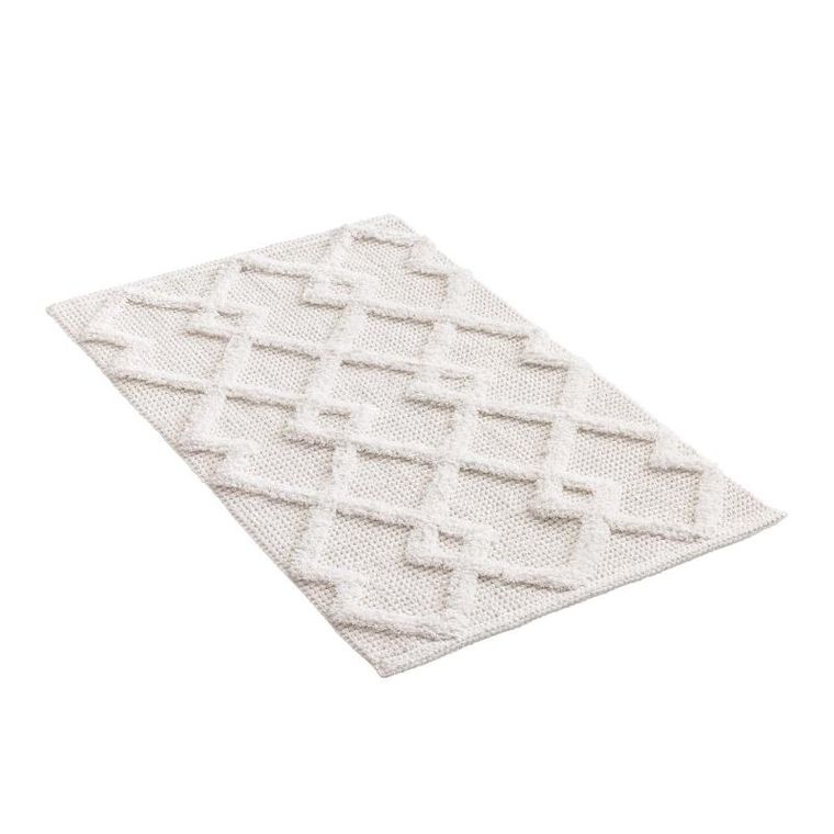 Douceur d'intérieur, Otis, dywanik łazienkowy, bawełniany, 50-80 cm