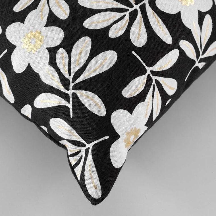 Douceur d'intérieur, ozdobna poduszka z bawełny, Wilma, 45-45 cm