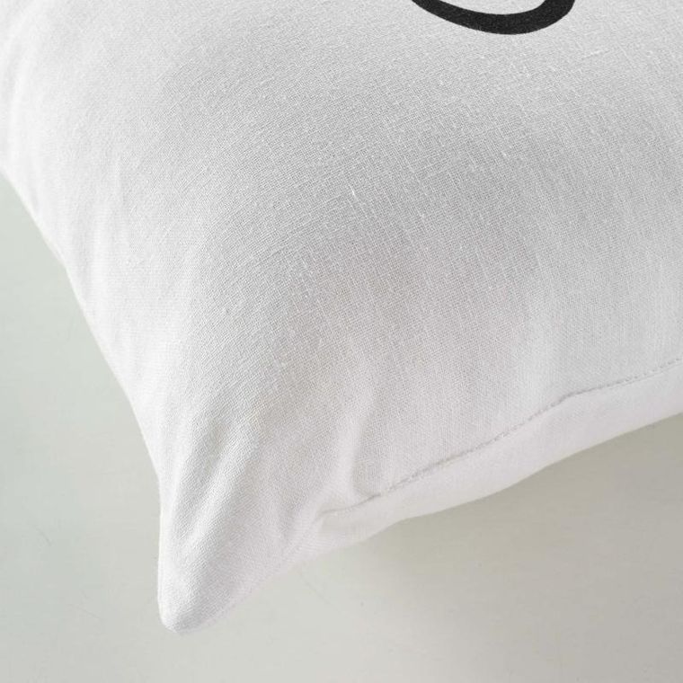 Douceur d'intérieur, ozdobna poduszka z uszkami, Etoiline, 40-40 cm