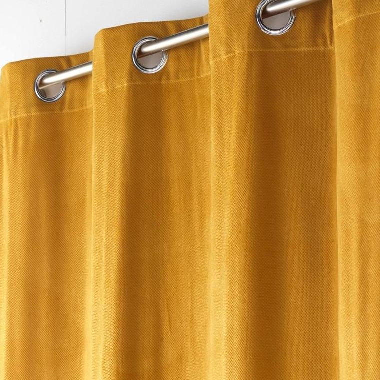 Douceur d'intérieur, ozdobna zasłona z aksamitu Volouriane, 140-260 cm