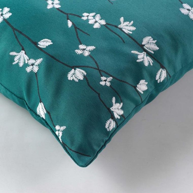 Douceur d'intérieur, poduszka dekoracyjna, Sakura, gałązka wiśni, 45-45 cm