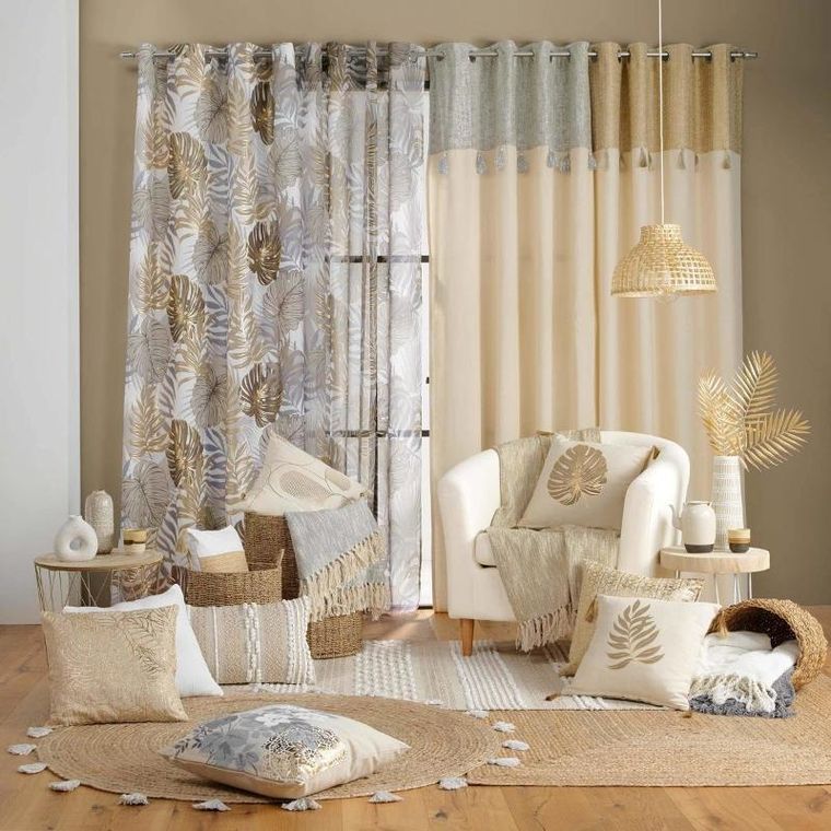 Douceur d'intérieur, poduszka ozdobna z metaliczną nitką, Mirage, 30-50 cm