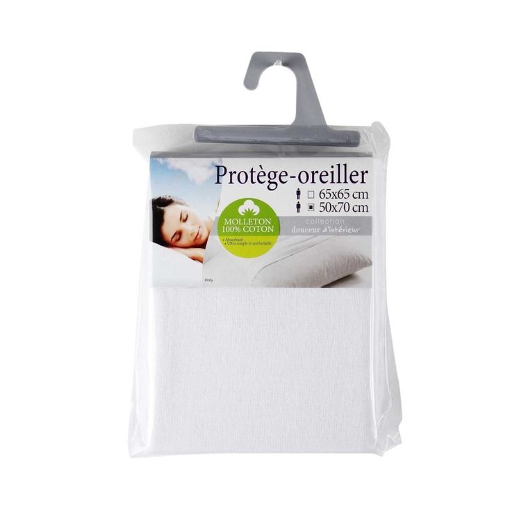 Douceur d'intérieur, poszewka na poduszkę, Molly, 50-70 cm, biała