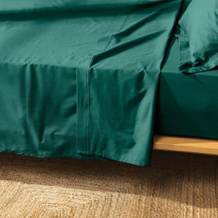 Douceur d'intérieur, prześcieradło z organicznej bawełny, 240-300 cm