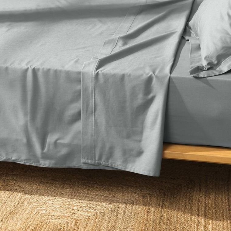 Douceur d'intérieur, prześcieradło z organicznej bawełny, 240-300 cm