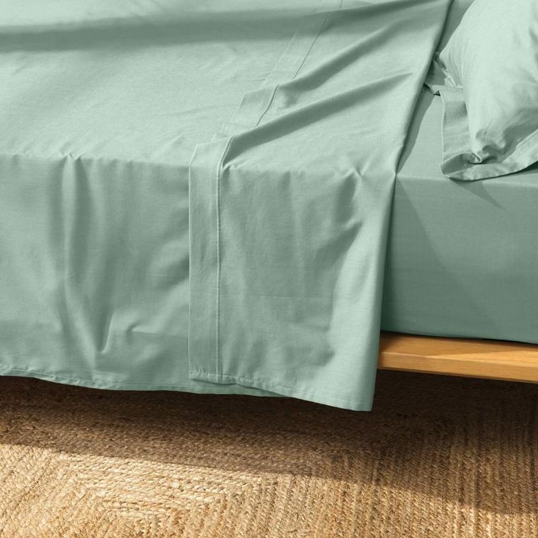 Douceur d'intérieur, prześcieradło z organicznej bawełny, 240-300 cm