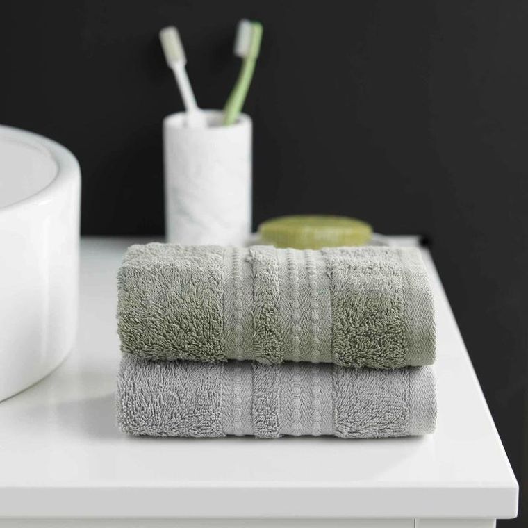 Douceur d'intérieur, ręcznik frotte, Excellence, 30-50 cm, biobawełna