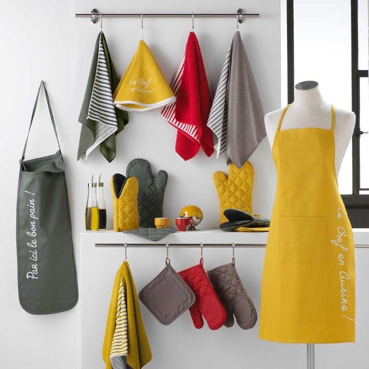 Douceur d'intérieur, rękawica kuchenna z silikonowym uchwytem, 30-18 cm