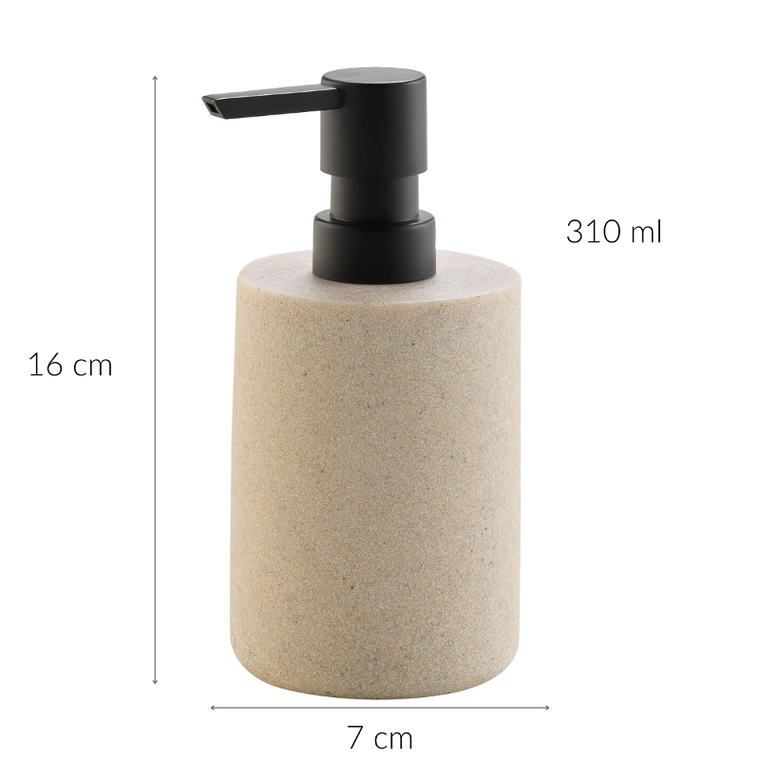 Douceur D'intérieur, Sand, dozownik na mydło, 310 ml
