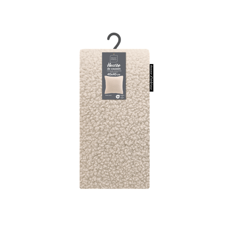 Douceur D'intérieur, Woolen, poszewka dekoracyjna, 40-40 cm