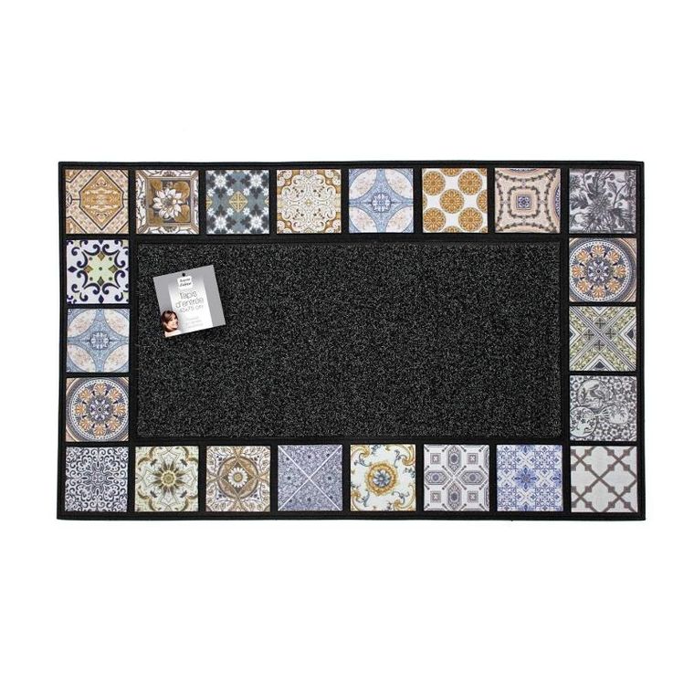 Douceur d'intérieur, wycieraczka pod drzwi, hiszpańska mozaika, 45-75 cm