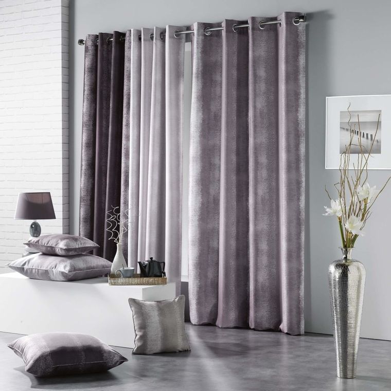 Douceur d'intérieur, zasłona na przelotkach, Arc en Ciel, 140-260 cm, taupe