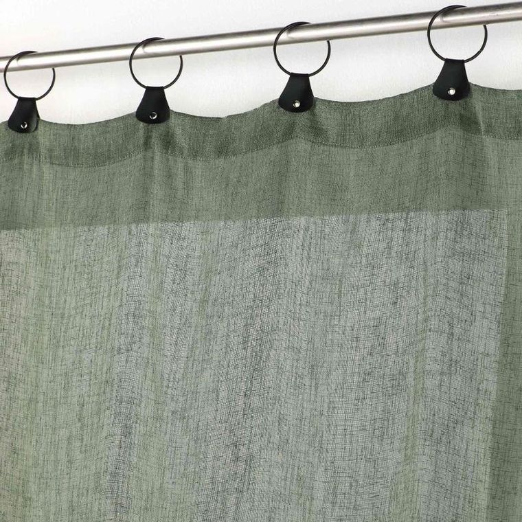 Douceur d'intérieur, zasłona siateczkowa, Linka, na metalowych przelotkach, 140-240 cm