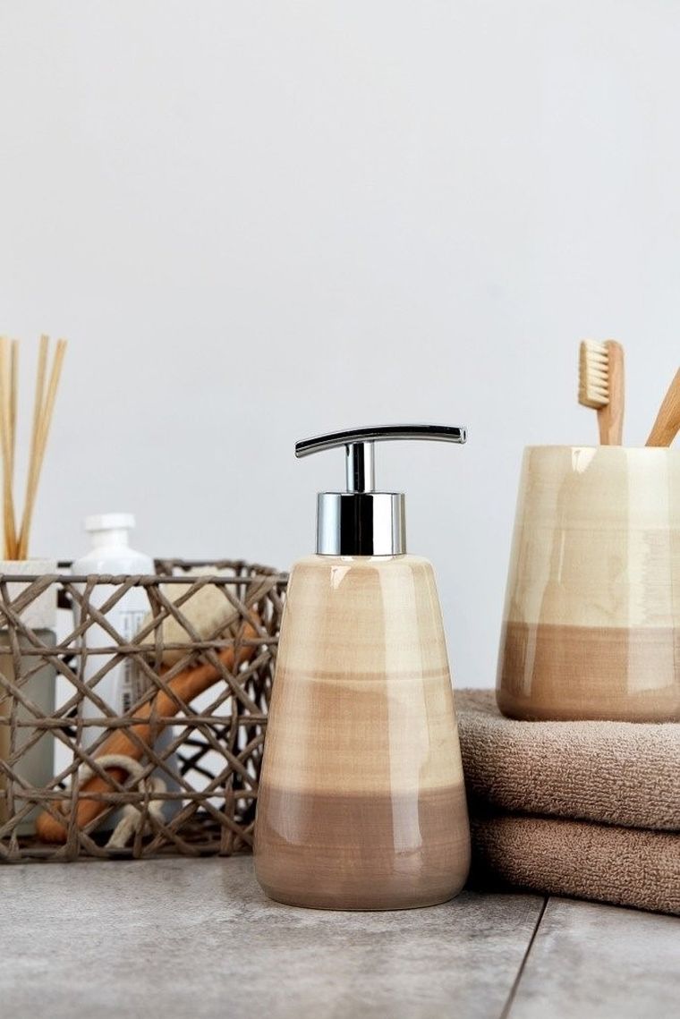 Dozownik do mydła w płynie, Pottery, sand