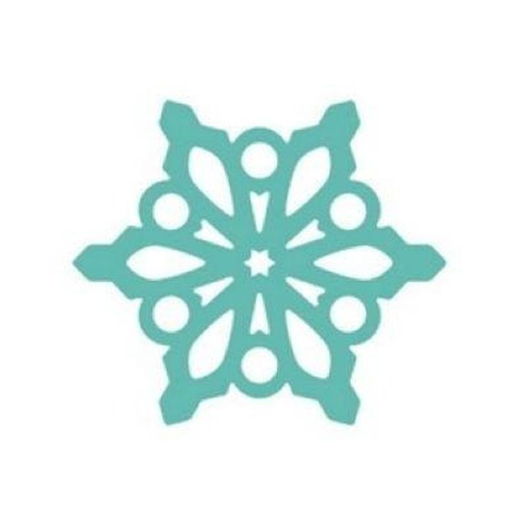 DP Craft, dziurkacz ozdobny, ażurowy, śnieżynka, 3,7cm
