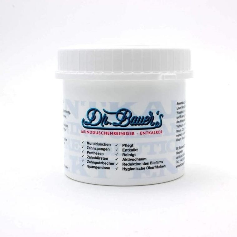 Dr. Bauer, Waterpik, środek do czyszczenia i usuwania kamienia z irygatorów, 200 g