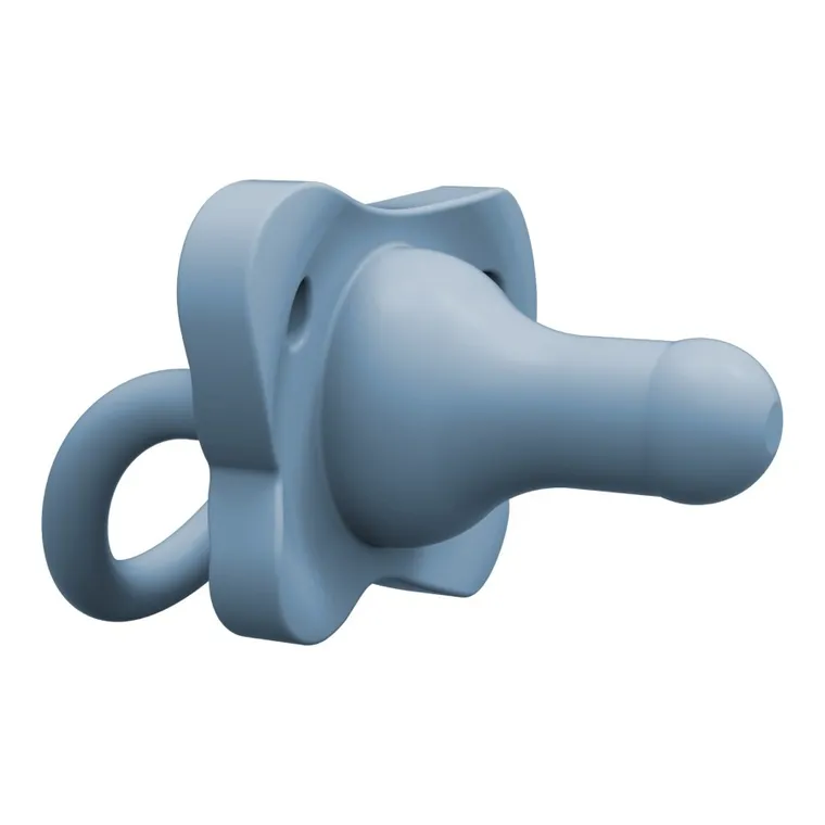 Dr Brown's, smoczek o kształcie Dr Brown's, Standard, niebieski, 0m+