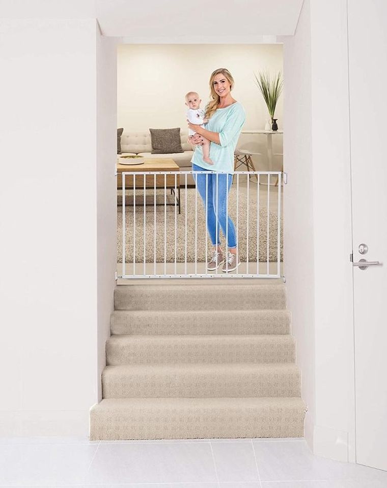 Dreambaby, Arizona, bramka bezpieczeństwa, szara, 68-112-68 cm
